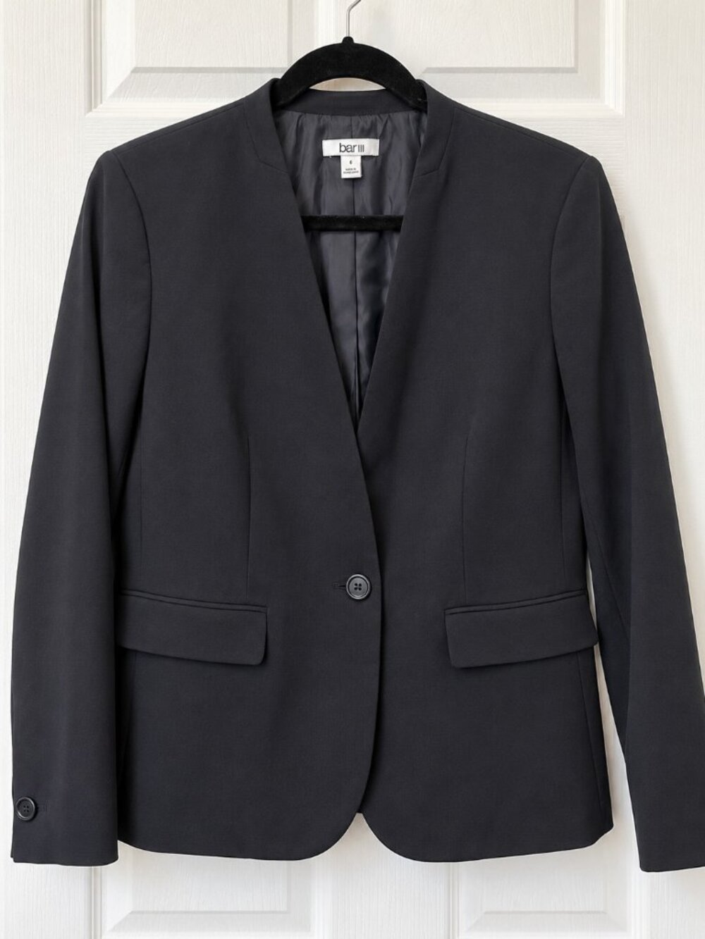 Bar III navy blazer